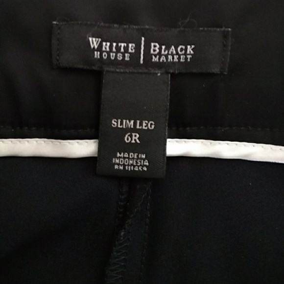 Acetate,Nylon and spandex black pants. - Picture 2 of 7